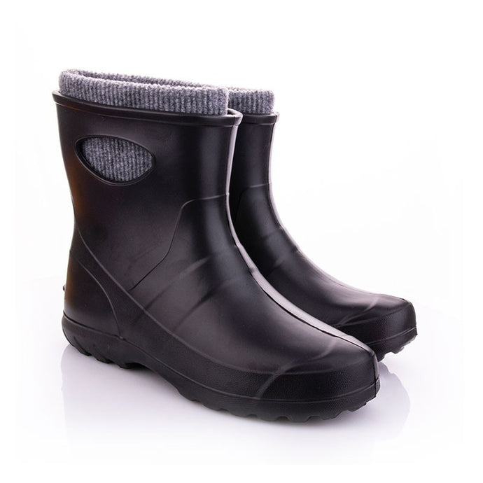 Ladies LBC Garden Ankle Black Bright Light Boots